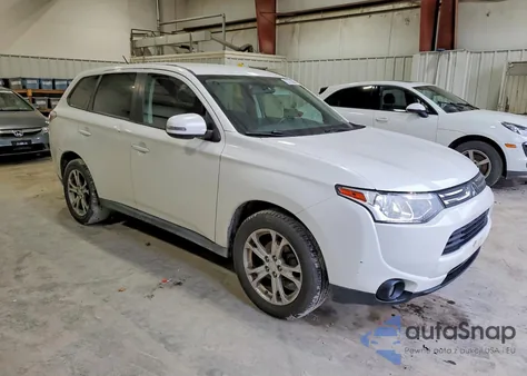 2014 Mitsubishi Outlander Se из США, поврежденный, VIN JA4AZ3A35EZ006202